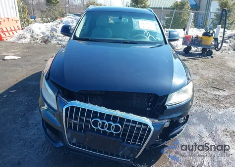 2013 Audi Q5 2.0T Premium from USA, damaged, VIN WA1CFAFP1DA054634
